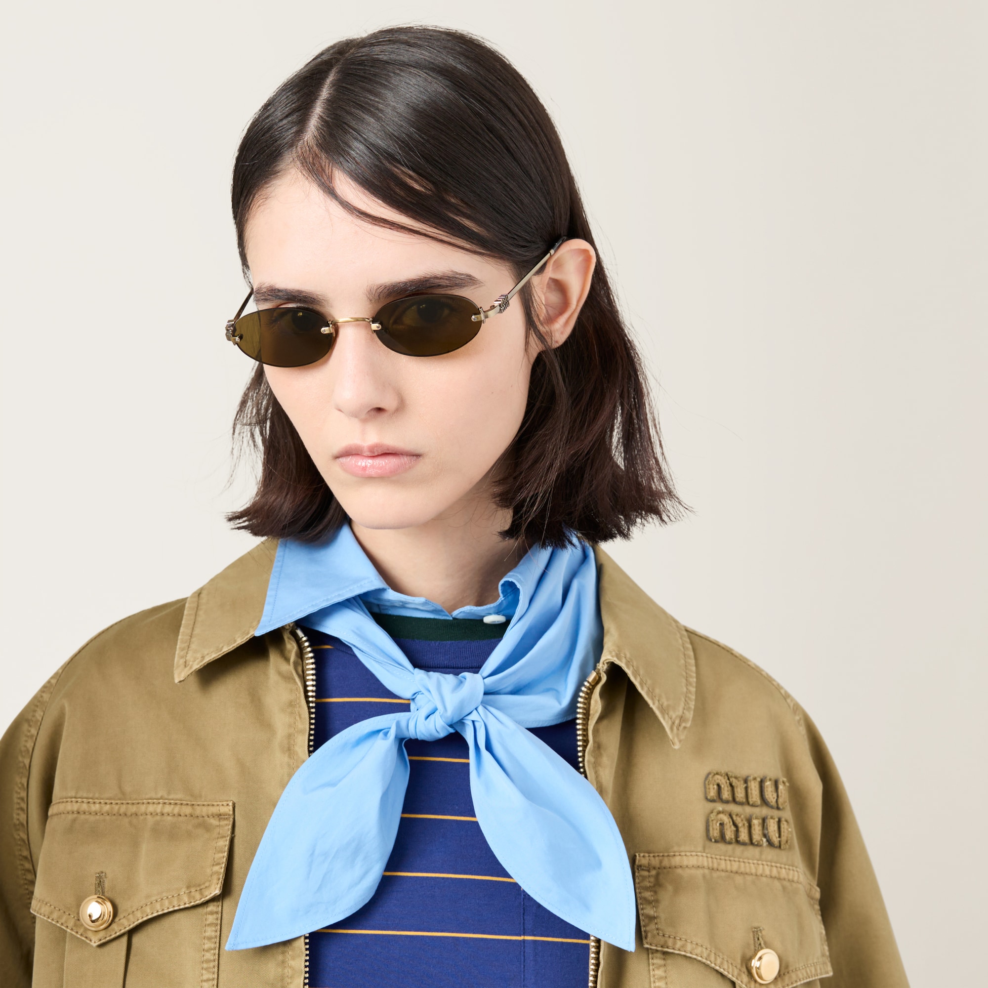 Miu Miu Logo sunglasses - Image 2